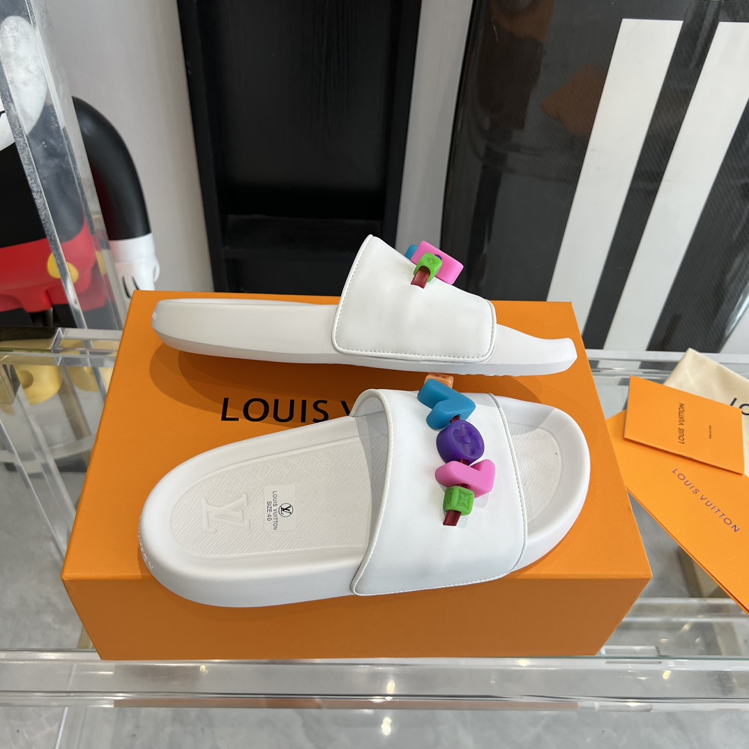 Louis Vuitton Pool Pillow Flat Comfort Mule Sandals - DopestKickz