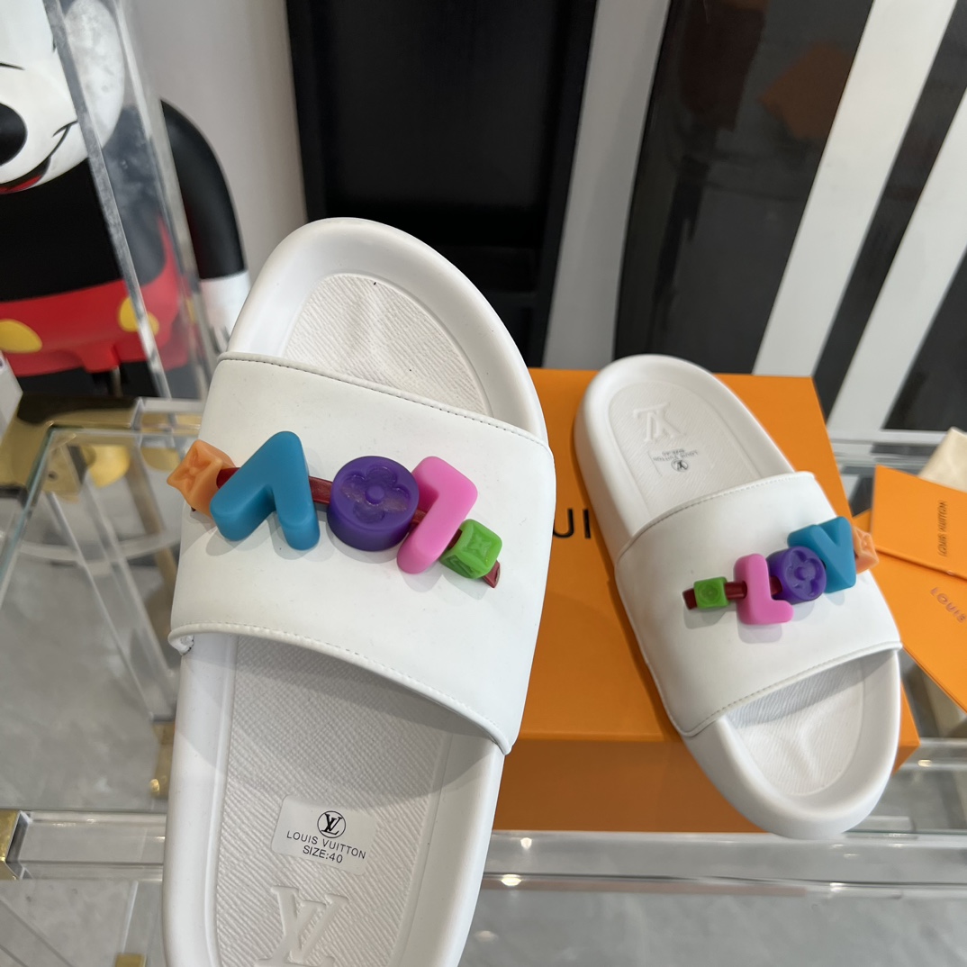 Louis Vuitton Pool Pillow Flat Comfort Mule Sandals - DopestKickz