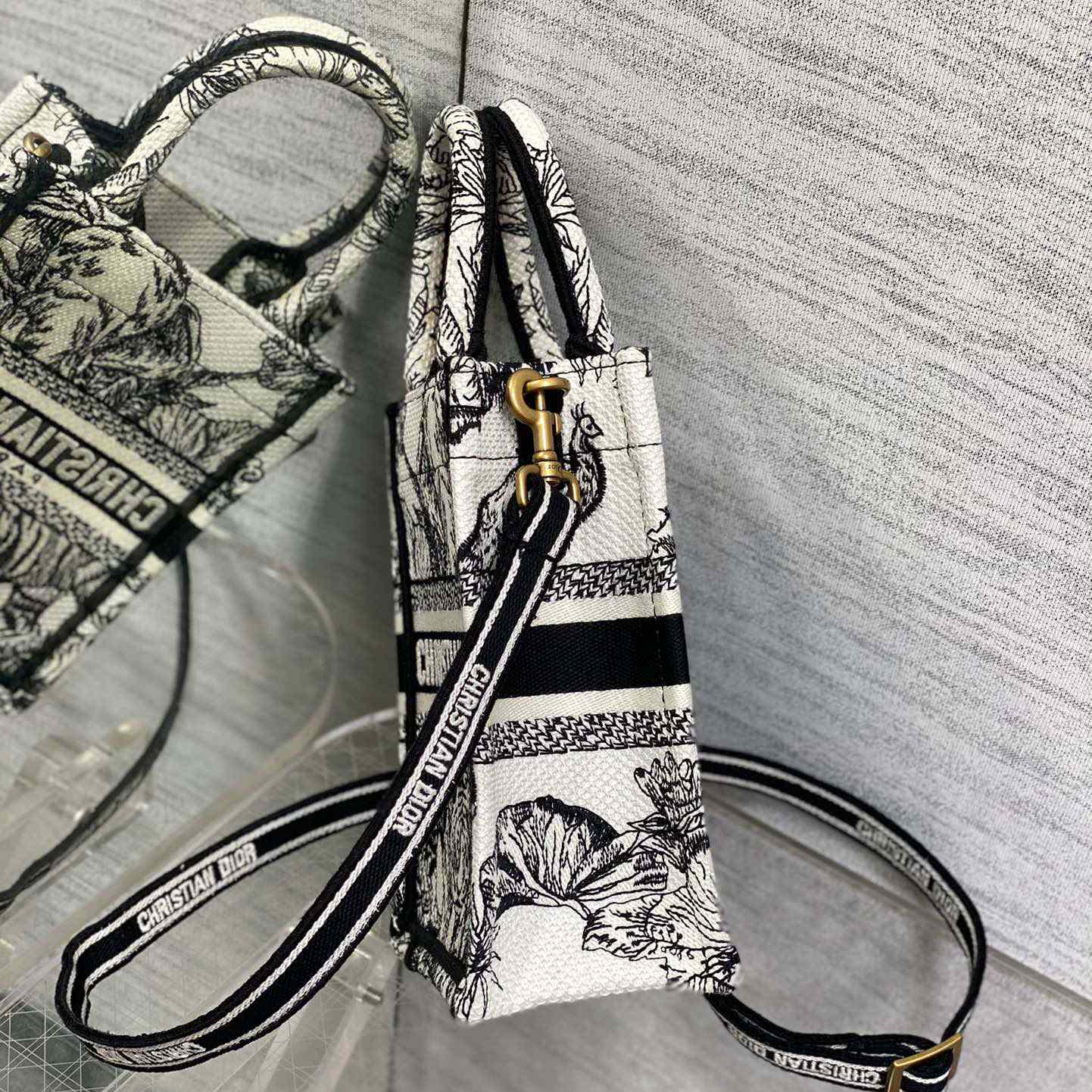 Dior Mini Dior Book Tote Phone Bag - DopestKickz