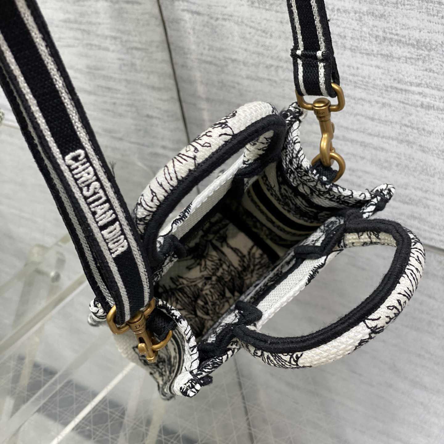 Dior Mini Dior Book Tote Phone Bag - DopestKickz