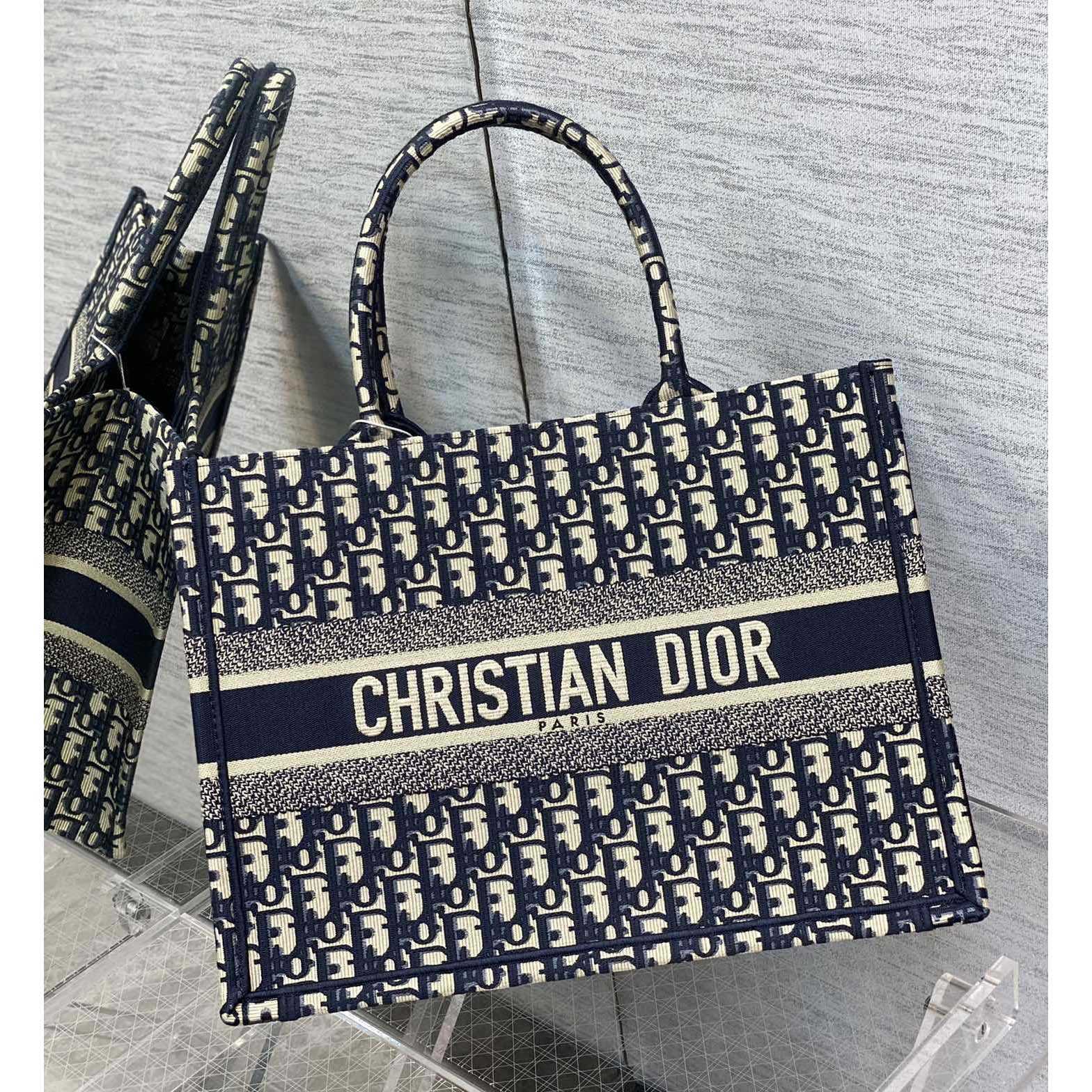 Dior Medium Dior Book Tote - DopestKickz