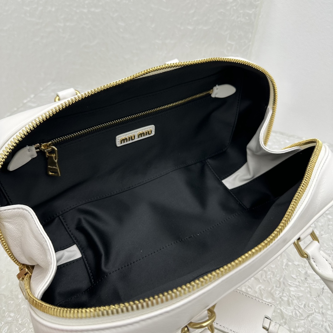 Miu Miu Arcadie Matelassé Nappa Leather Bag - DopestKickz