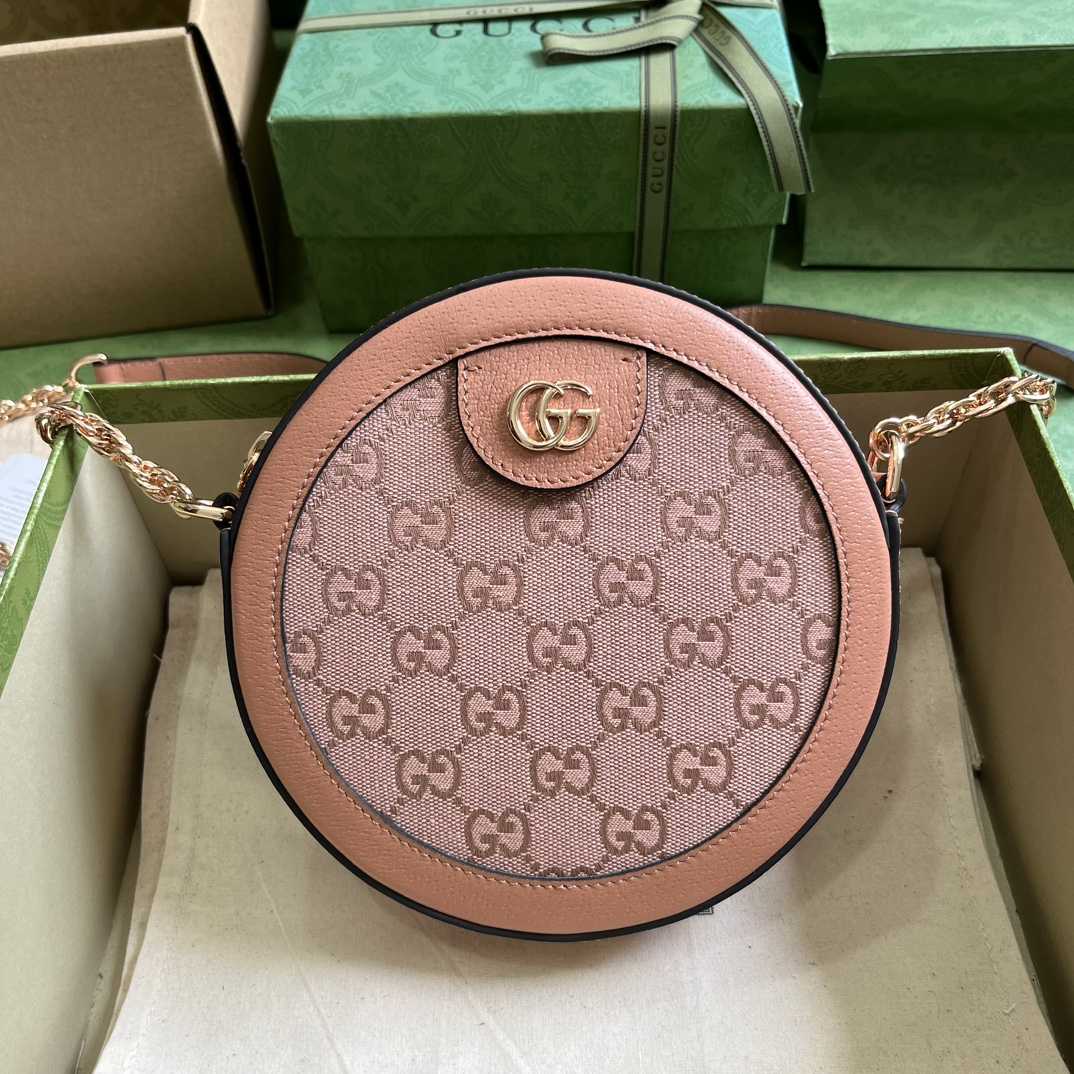 Gucci Ophidia GG Mini Round Shoulder Bag  (18-18-4.5cm) - DopestKickz