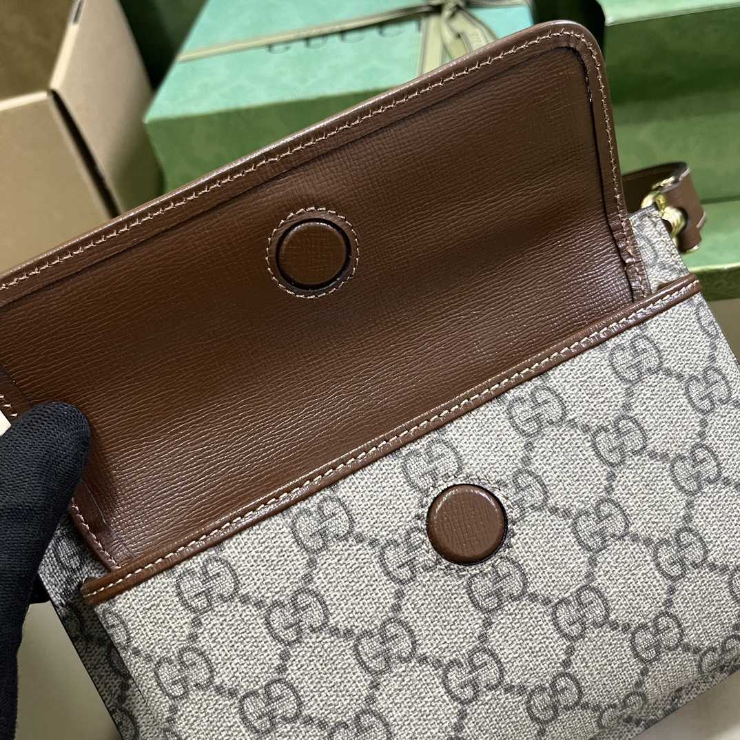 Gucci GG Belt Bag With Interlocking G (18-13-5cm) - DopestKickz