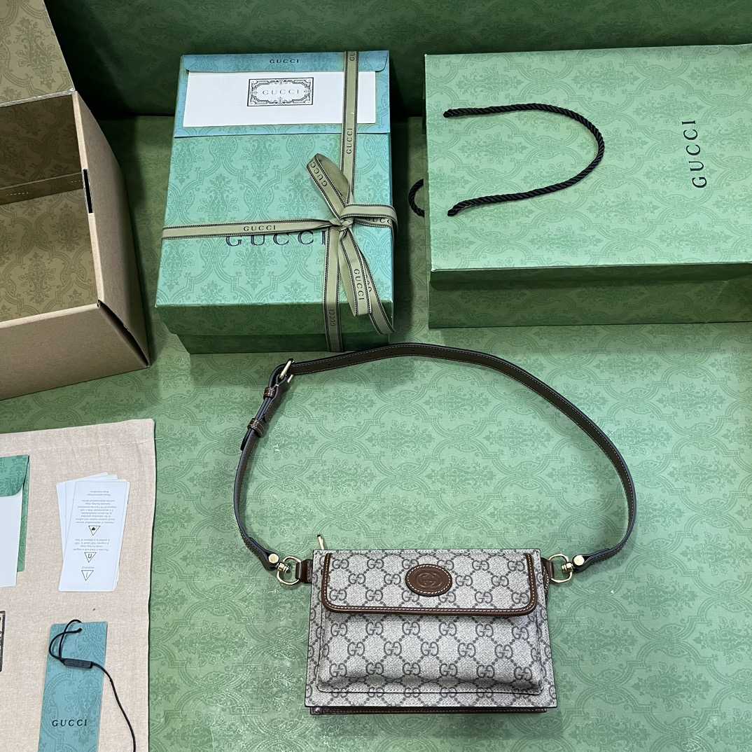 Gucci GG Belt Bag With Interlocking G (18-13-5cm) - DopestKickz