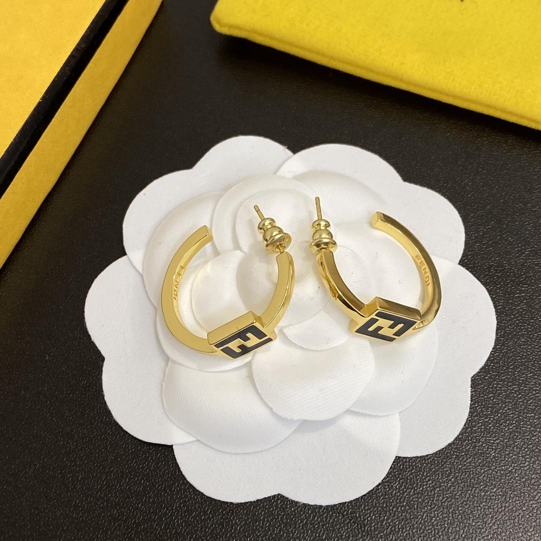 Fendi by Marc Jacobs Forever Fendi Earrings - DopestKickz