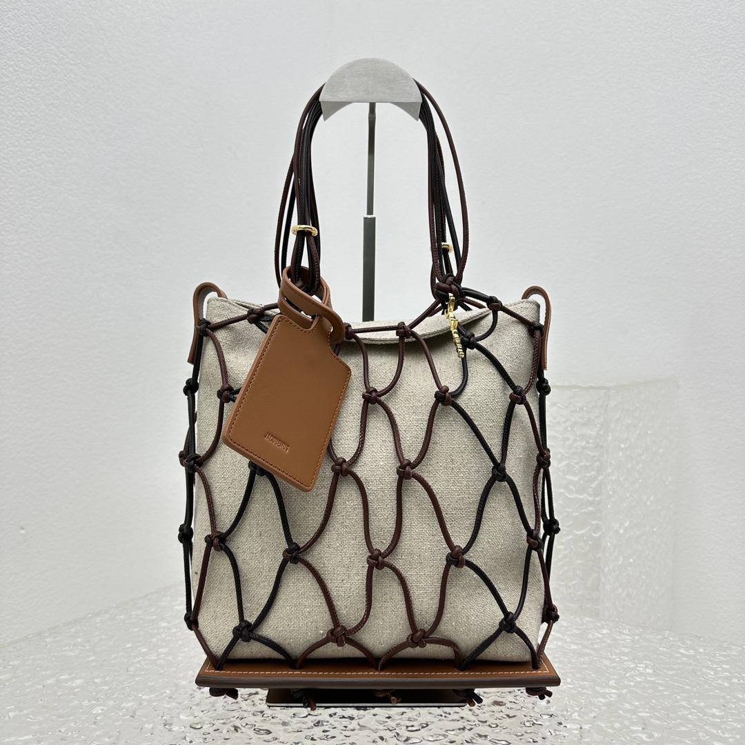 Jacquemus Le Petit Filet Pralu Tote Bag (10x27x21cm) - DopestKickz