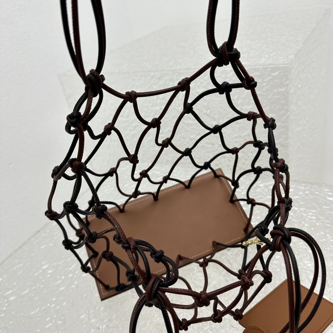 Jacquemus Le Petit Filet Pralu Tote Bag (10x27x21cm) - DopestKickz