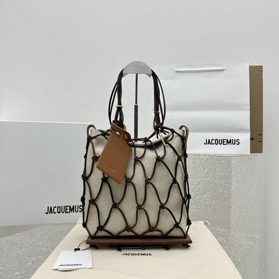 Jacquemus Le Petit Filet Pralu Tote Bag (10x27x21cm) - DopestKickz