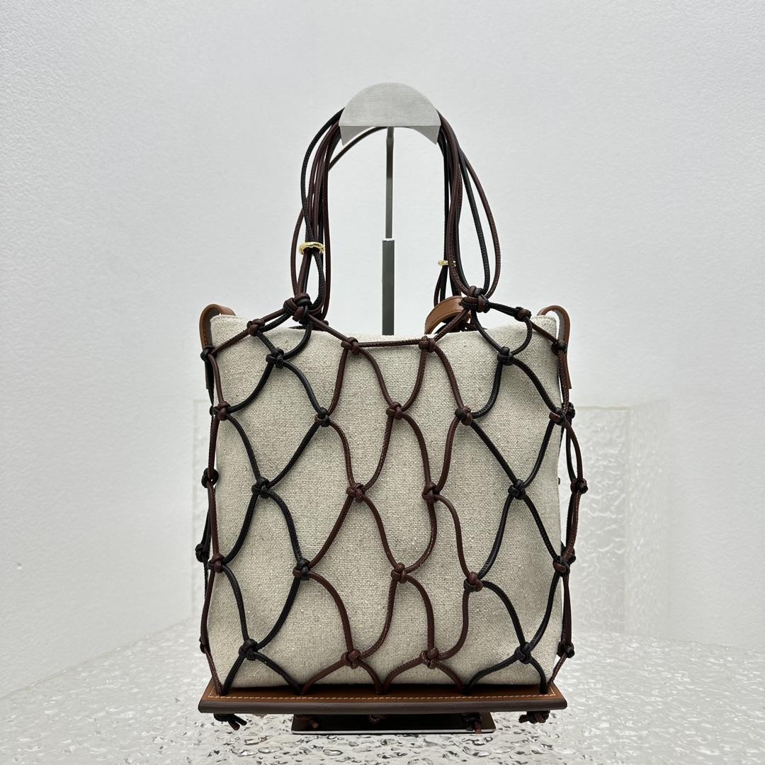 Jacquemus Le Petit Filet Pralu Tote Bag (10x27x21cm) - DopestKickz