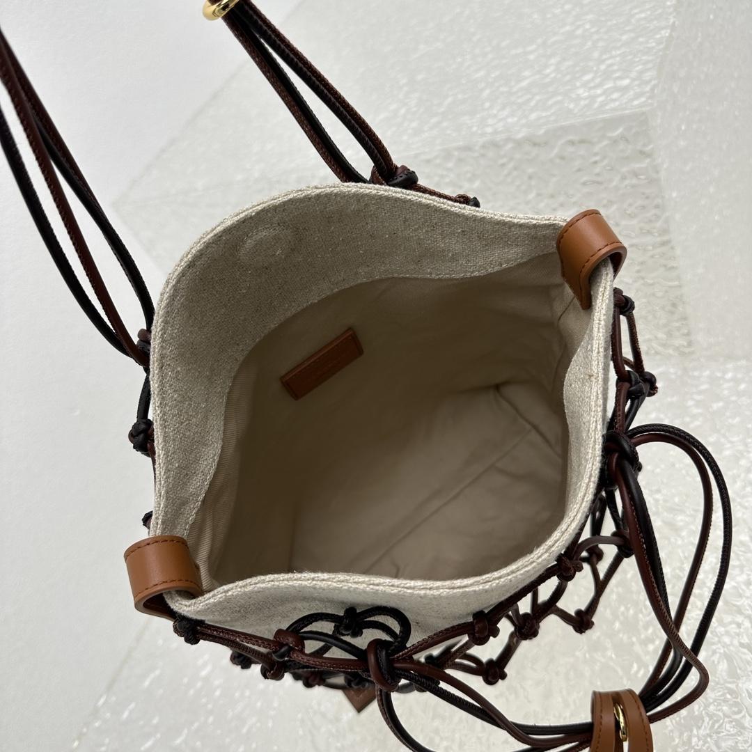 Jacquemus Le Petit Filet Pralu Tote Bag (10x27x21cm) - DopestKickz