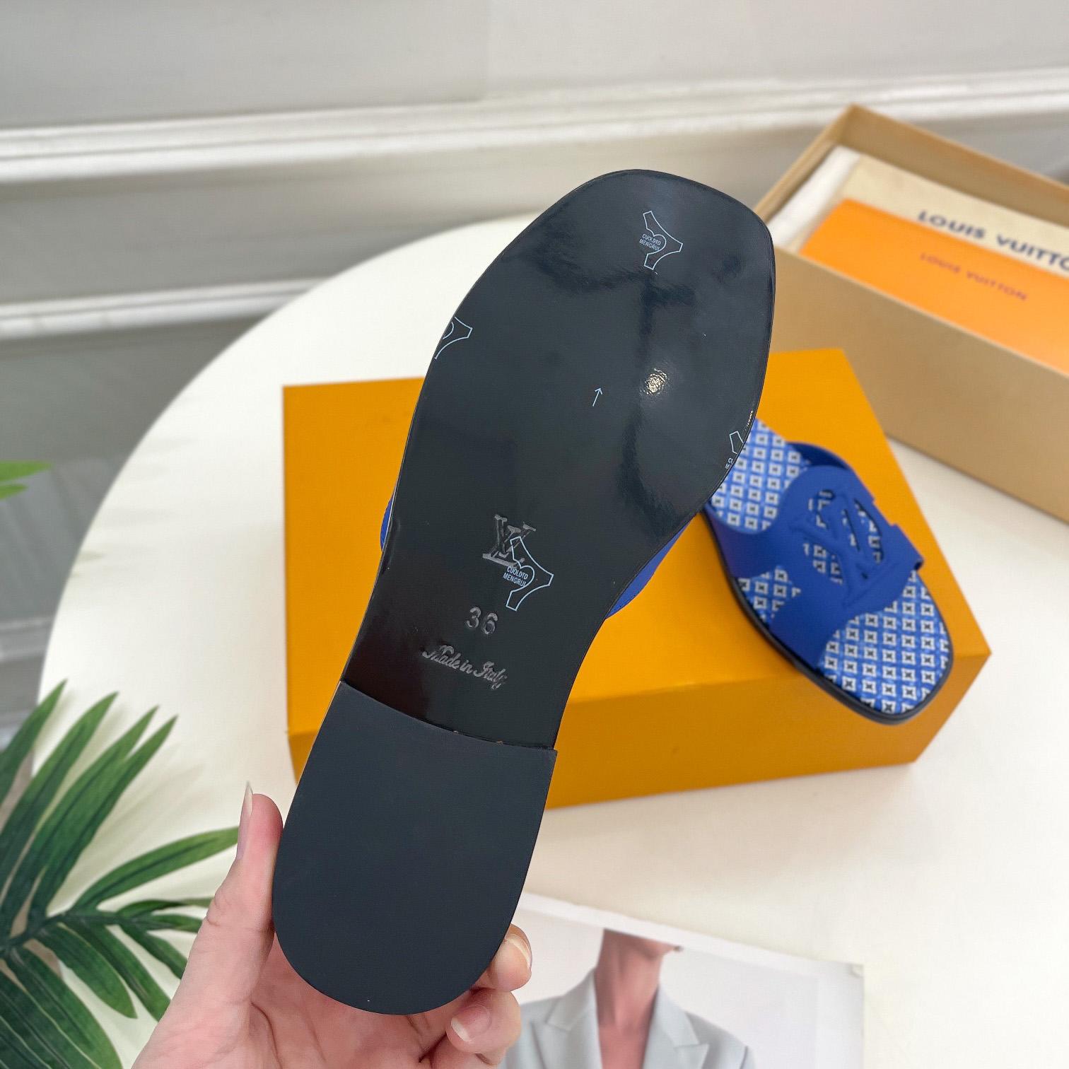 Louis Vuitton LV Isola Flat Mule - DopestKickz