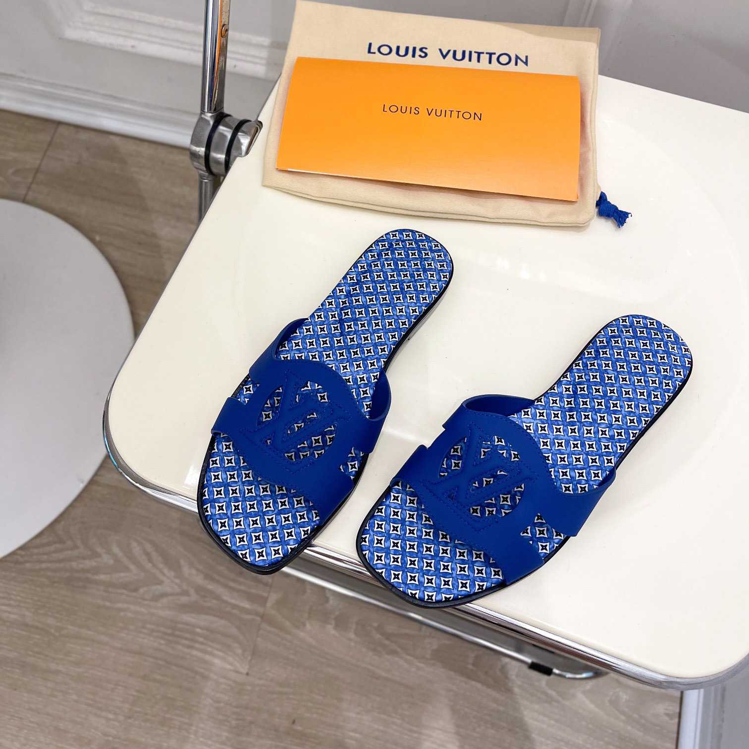 Louis Vuitton LV Isola Flat Mule - DopestKickz