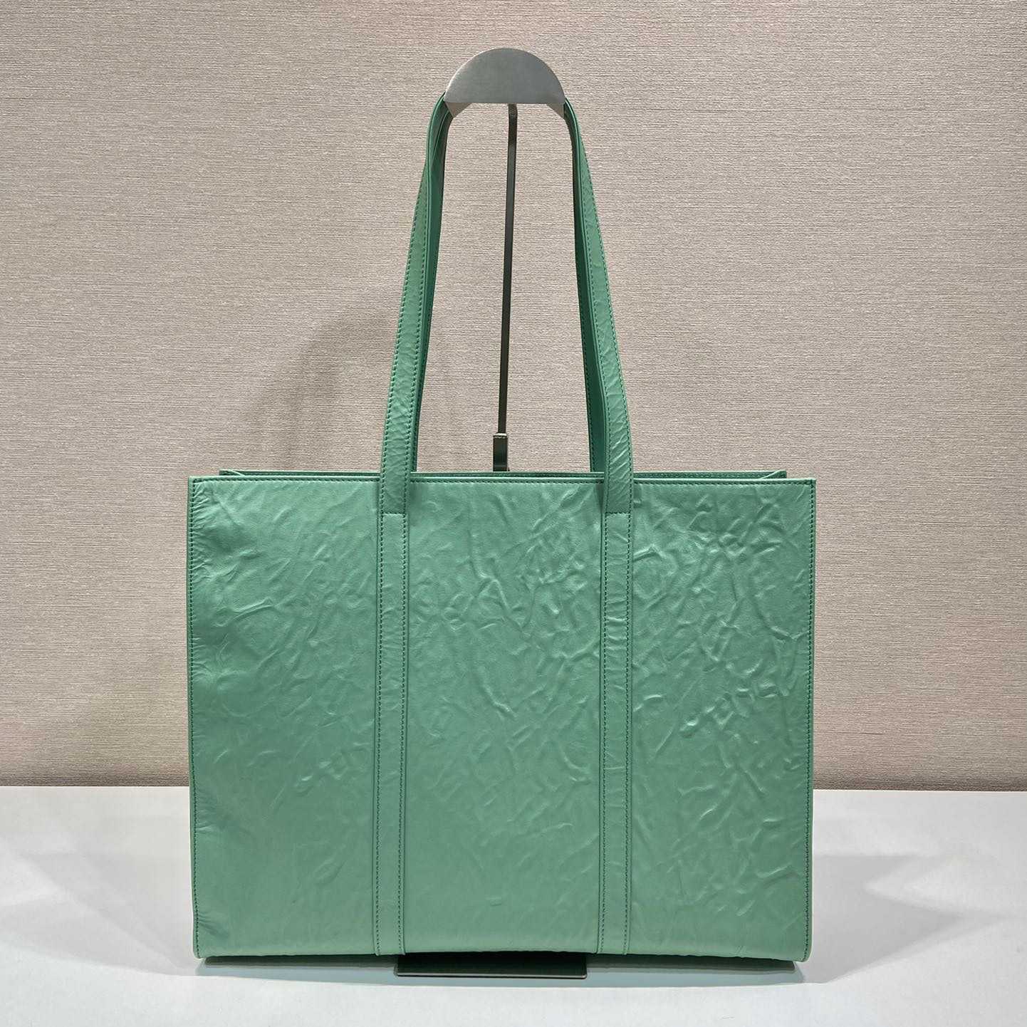 Prada Large Antique Nappa Leather Tote - DopestKickz