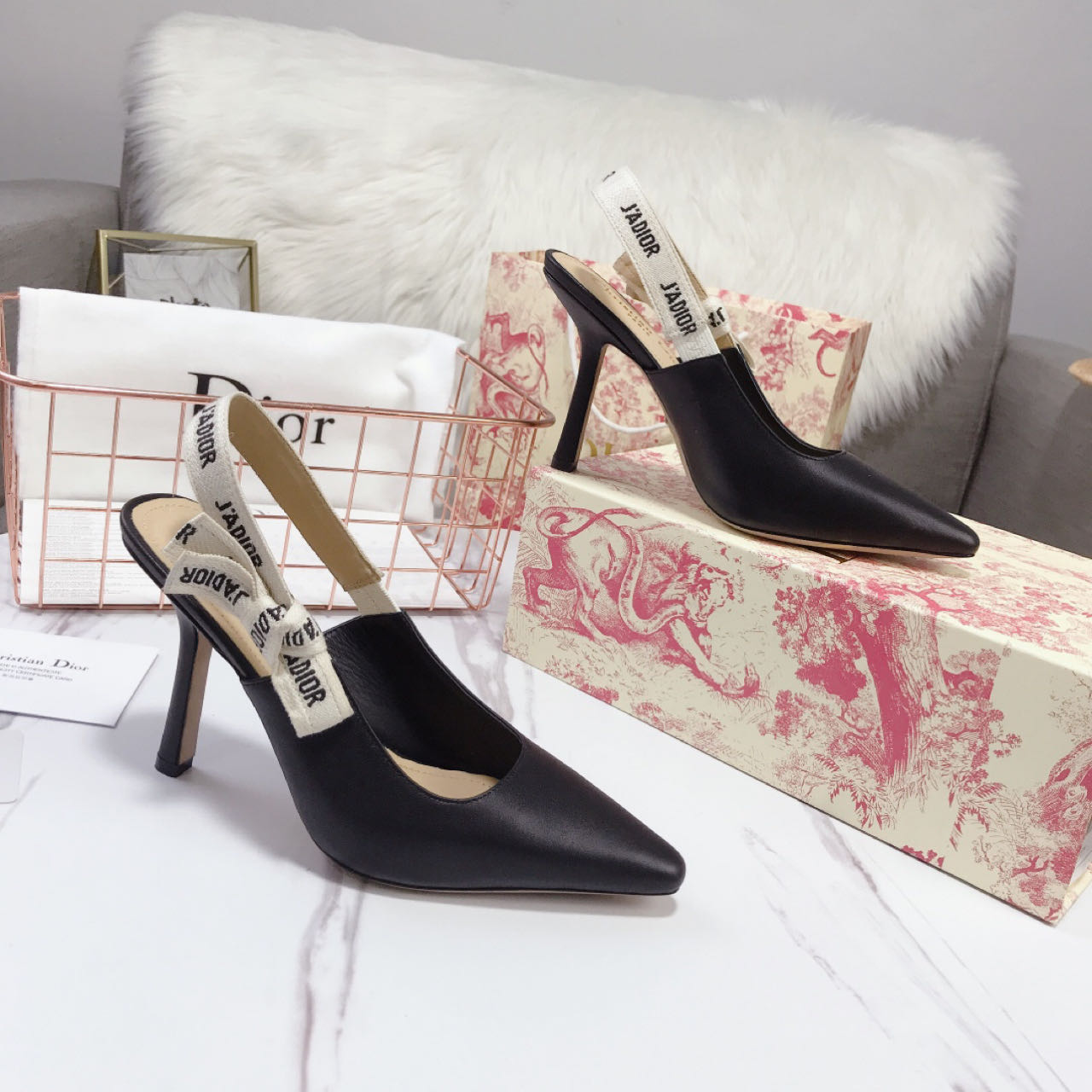 Dior J'Adior Slingback Pump  - DopestKickz