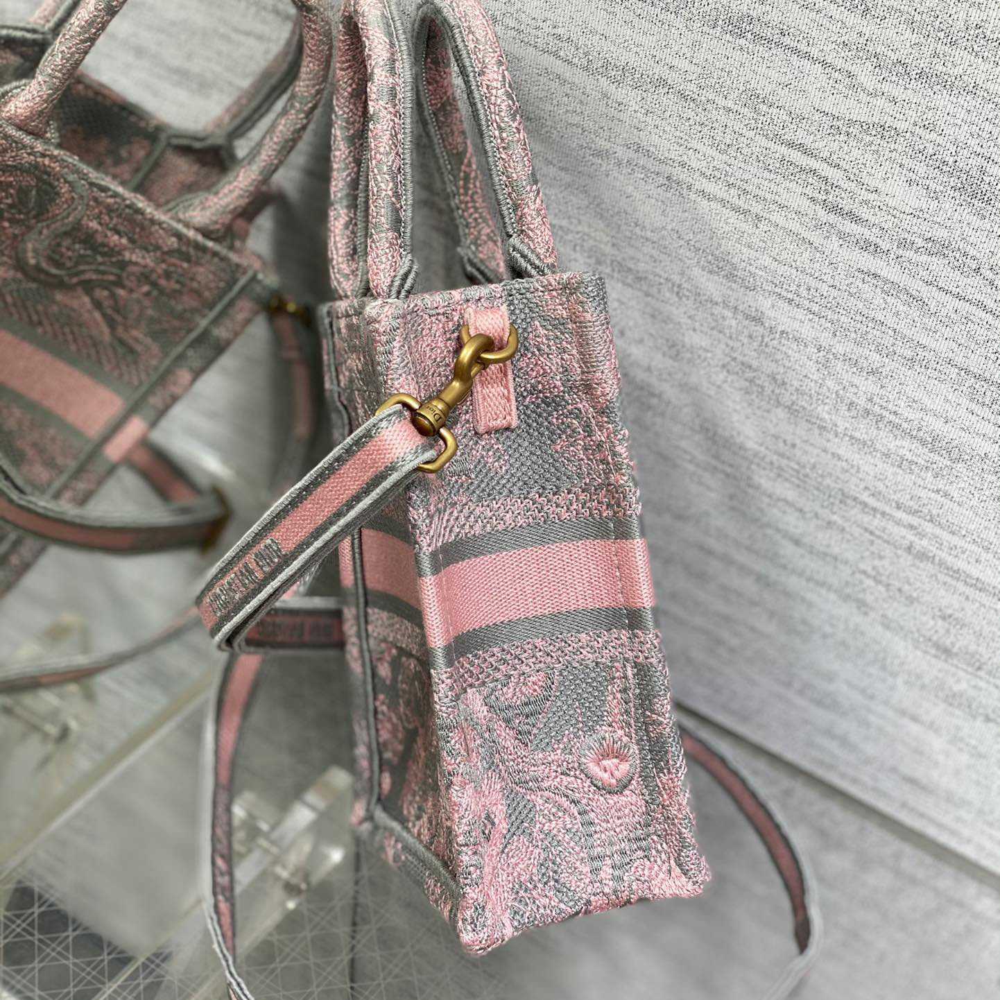 Dior Mini Dior Book Tote Phone Bag - DopestKickz