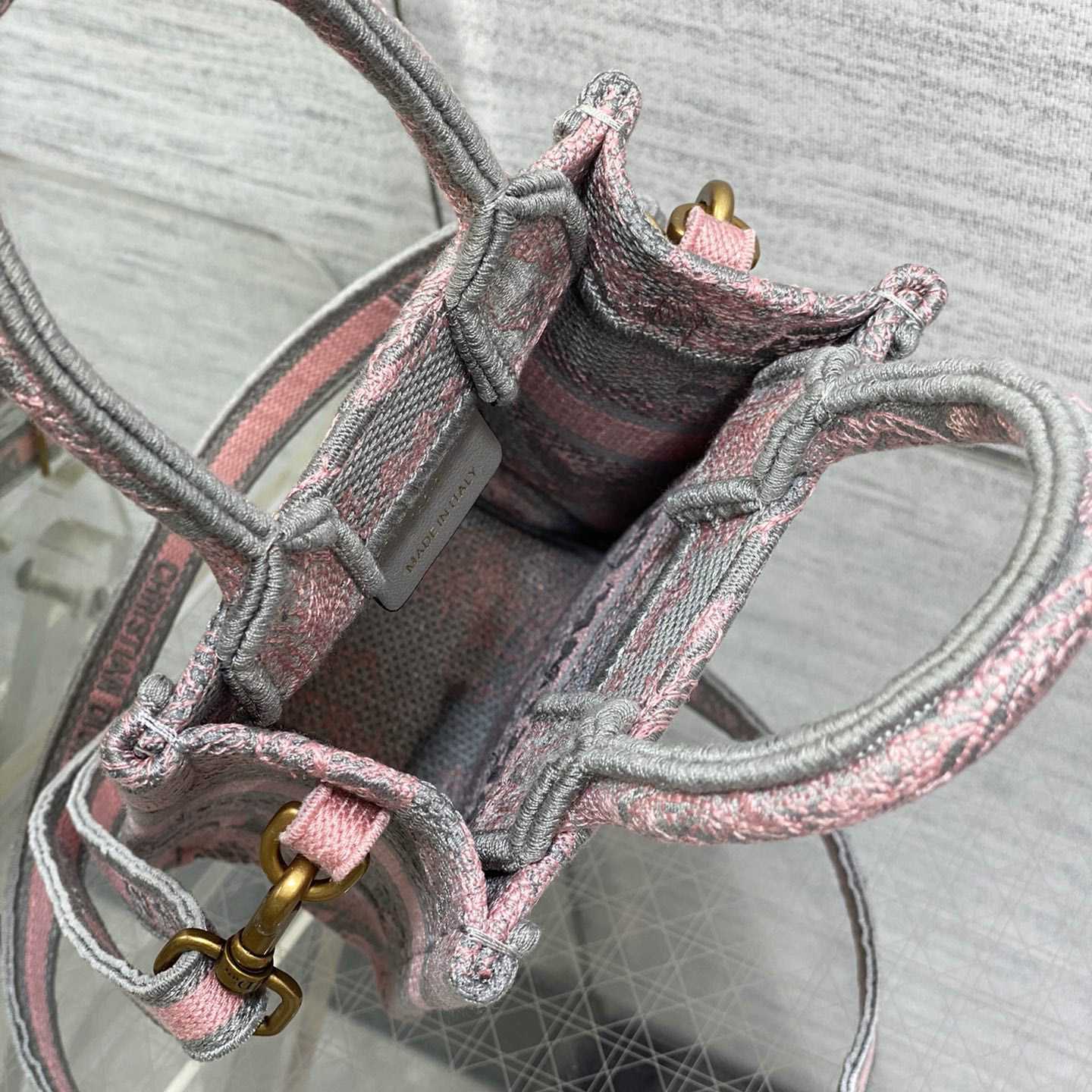 Dior Mini Dior Book Tote Phone Bag - DopestKickz