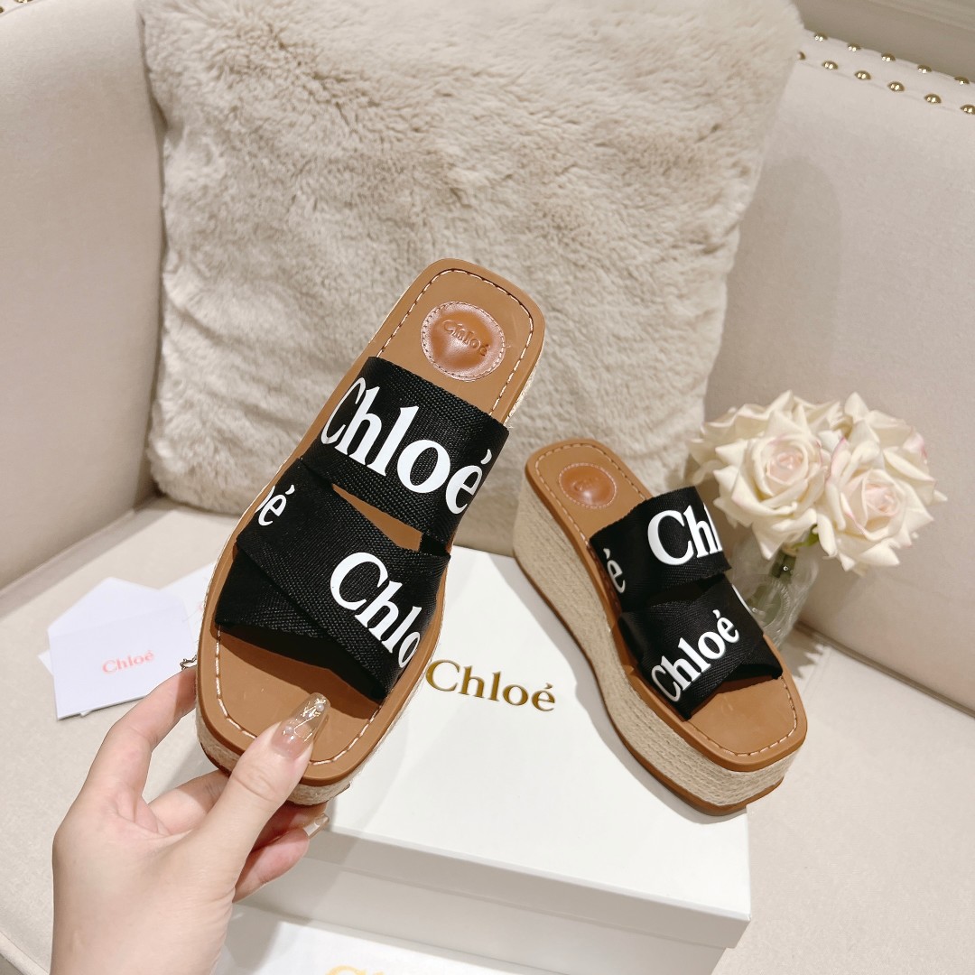 Chloe Woody Wedge Espadrille - DopestKickz