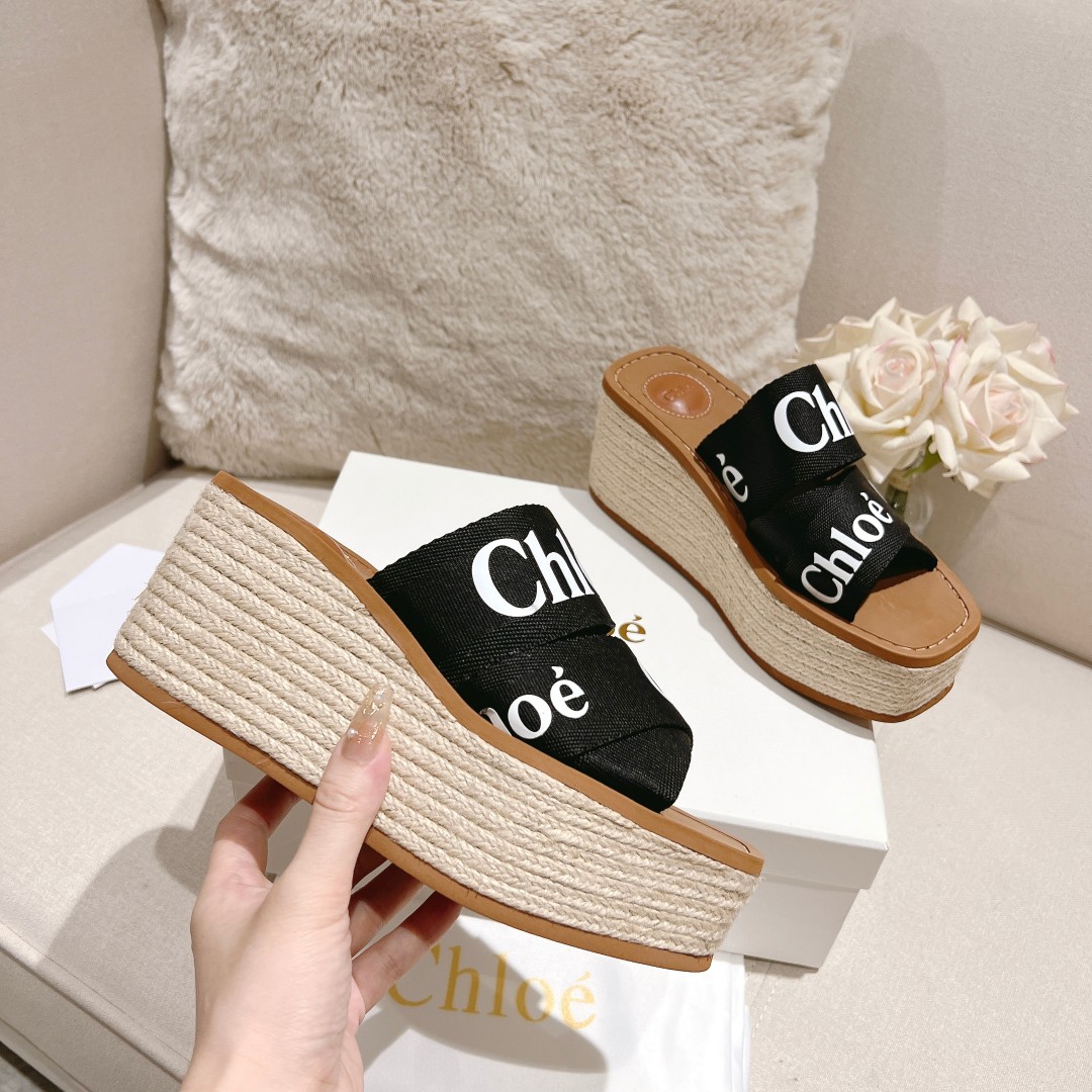 Chloe Woody Wedge Espadrille - DopestKickz