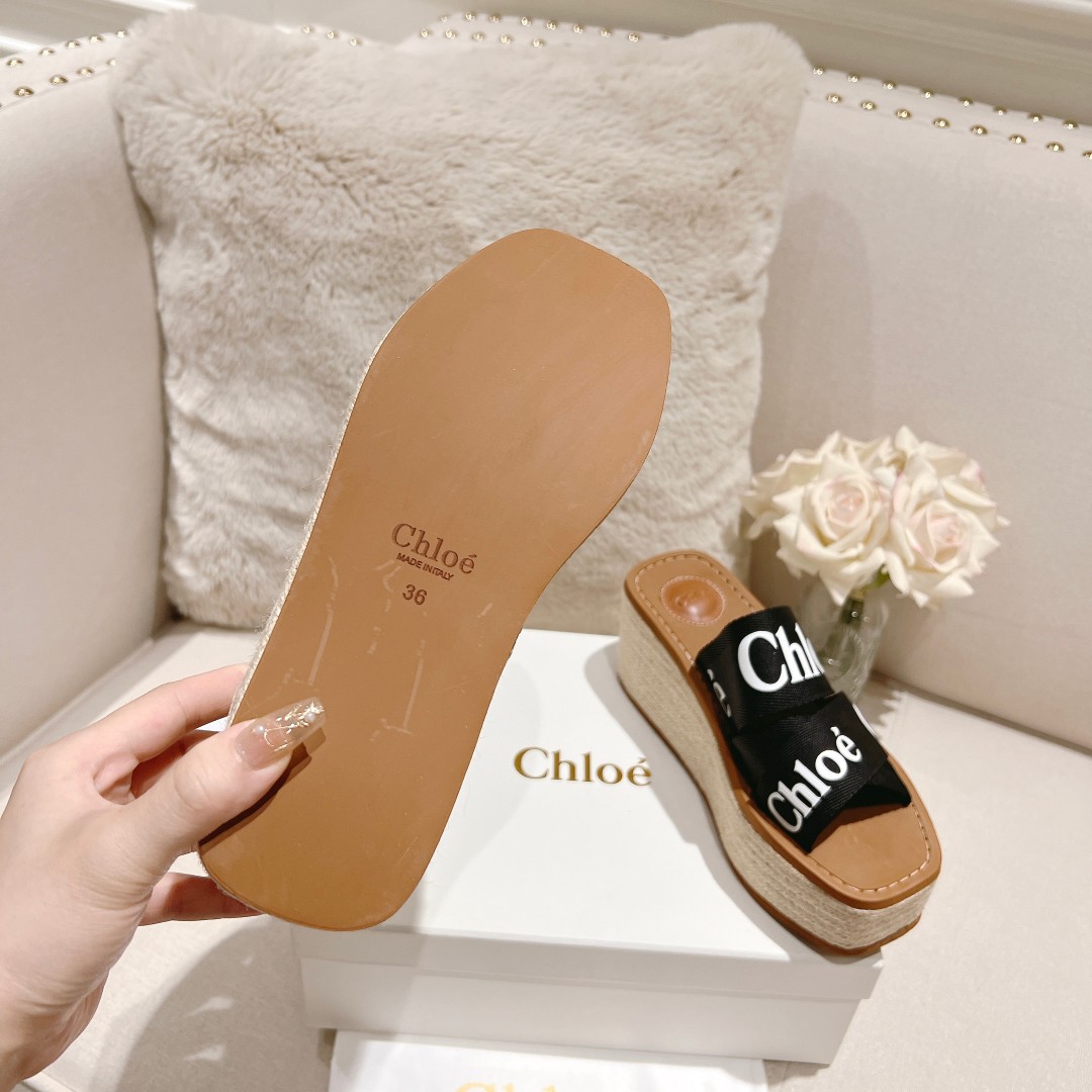 Chloe Woody Wedge Espadrille - DopestKickz