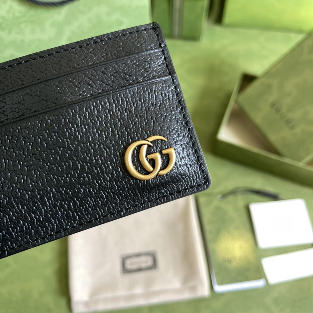 Gucci GG Marmont Leather Money Clip  (10-7CM) - DopestKickz