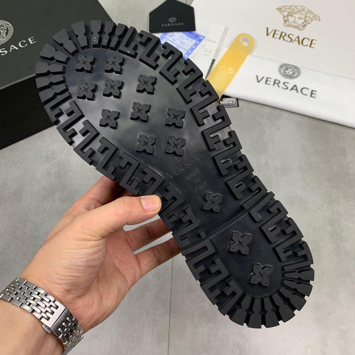 Versace Medusa Head-motif Derby Shoes - DopestKickz