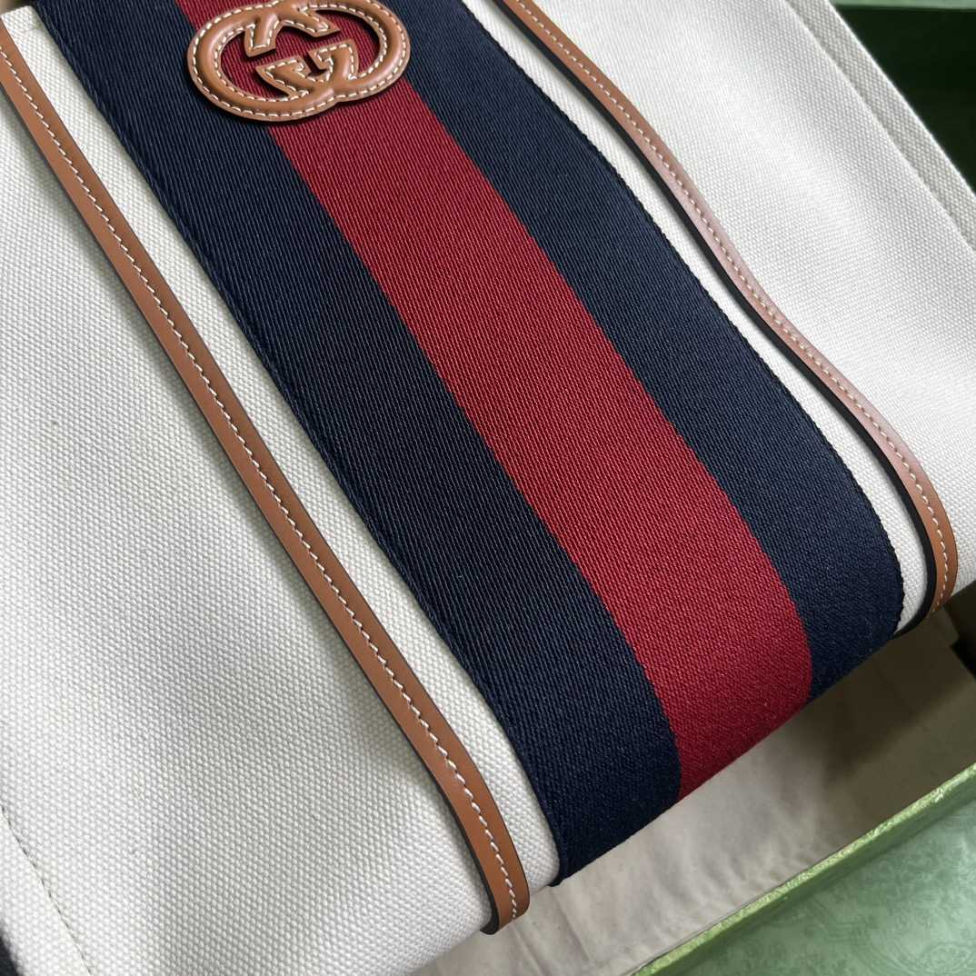 Gucci Medium Interlocking G Tote Bag (28x 34x 18.5cm) - DopestKickz