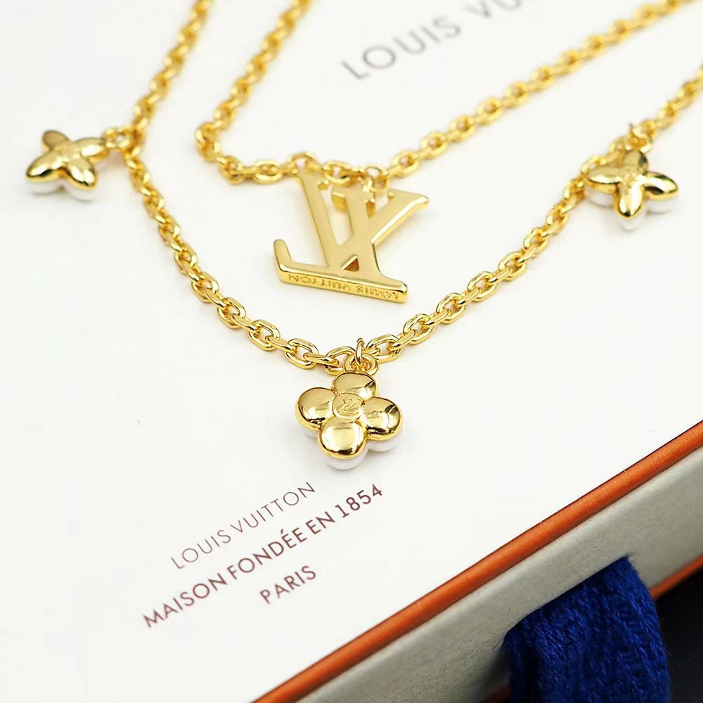 Louis Vuitton LV Floragram Necklace   M00981 - DopestKickz