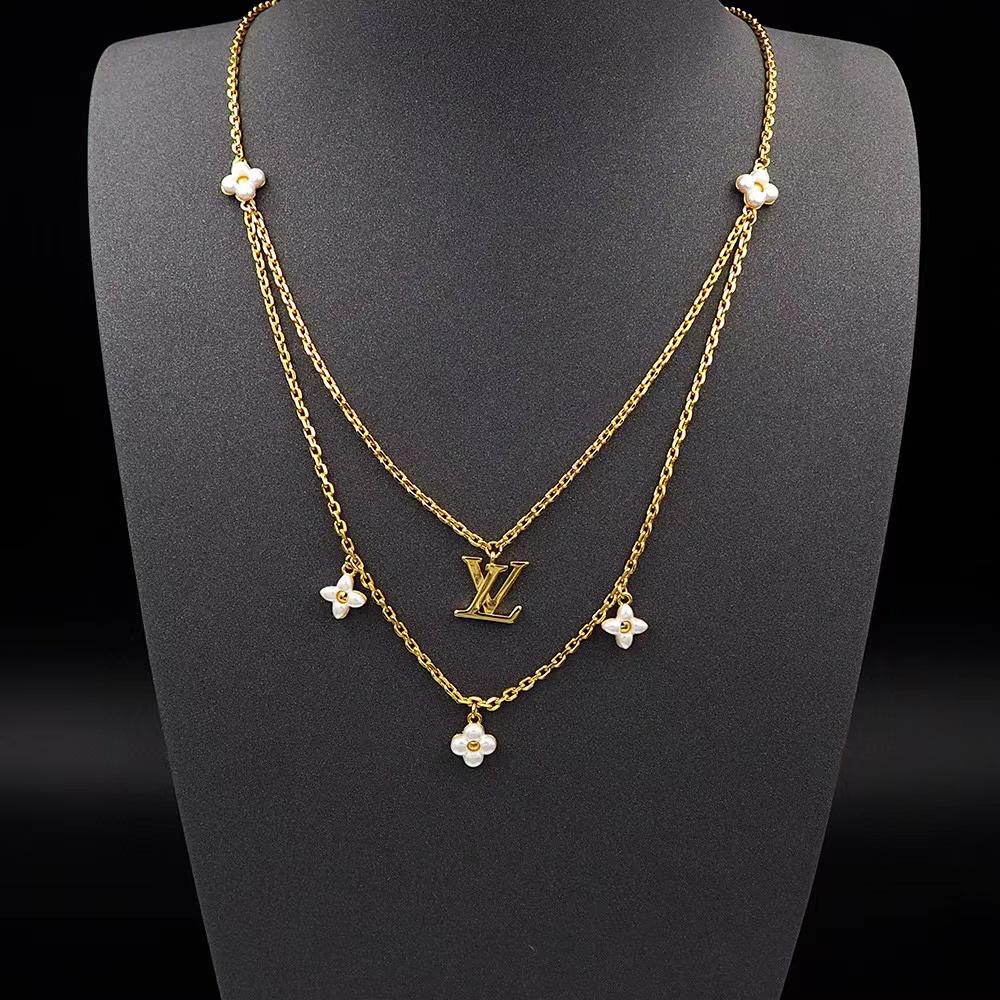 Louis Vuitton LV Floragram Necklace   M00981 - DopestKickz