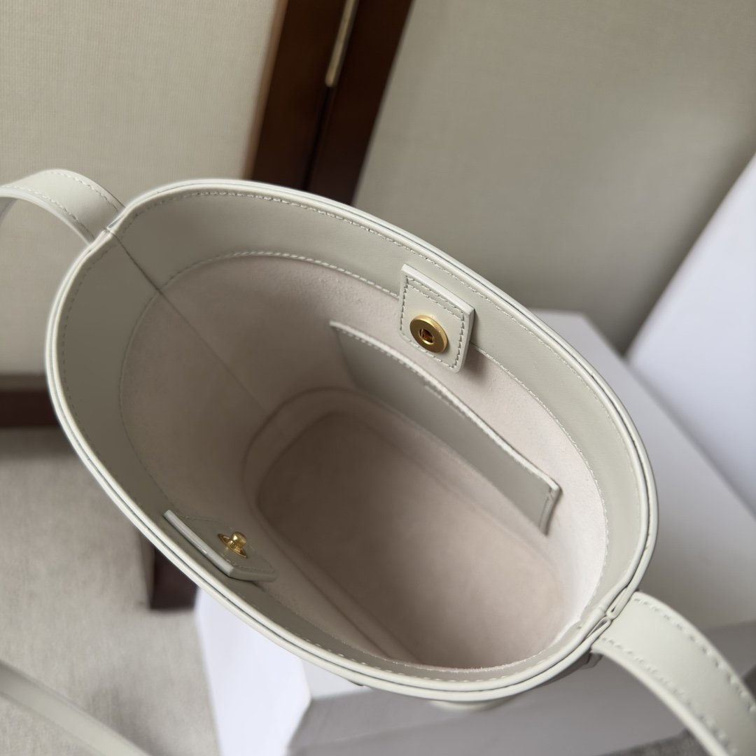 Celine Mini Bucket Cuir Triomphe In Smooth Calfskin  - DopestKickz