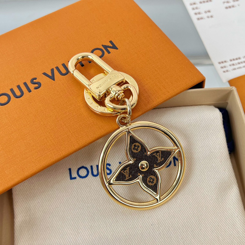 Louis Vuitton Puzzle Flower Monogram Keyring    M01207 - DopestKickz