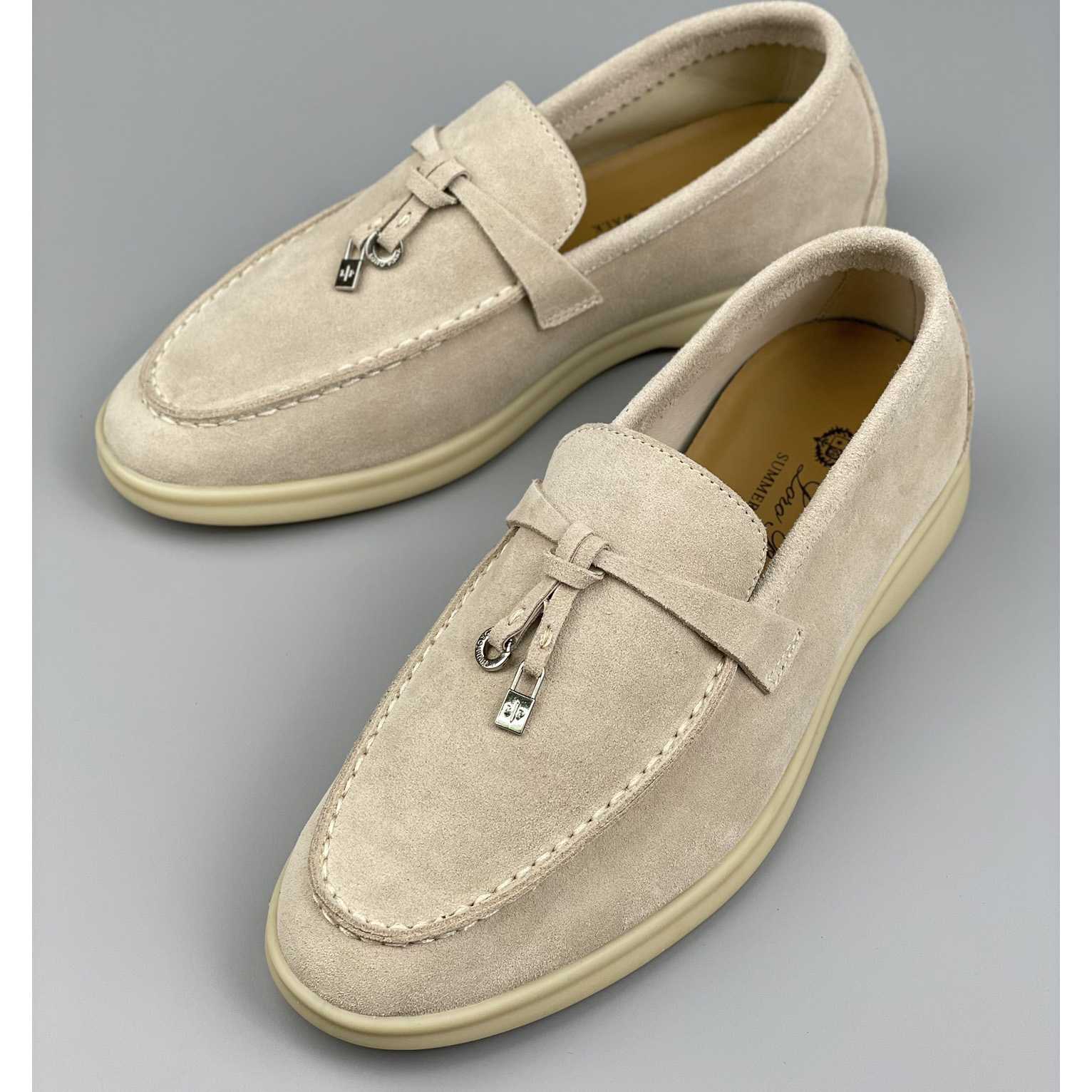 Loro Piana Women's Summer Walk Loafers - DopestKickz