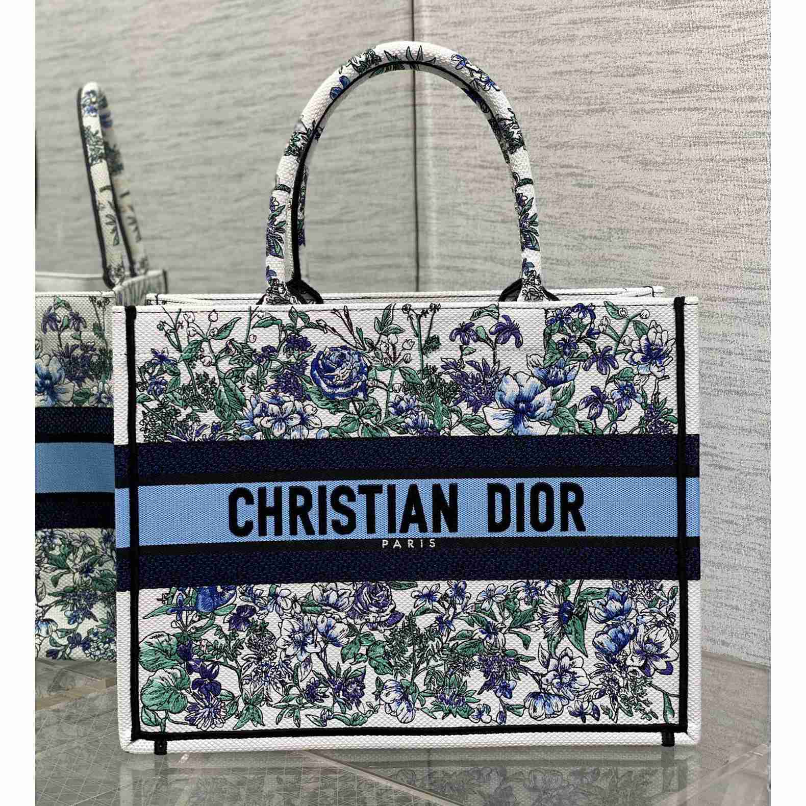 Dior Medium Dior Book Tote - DopestKickz