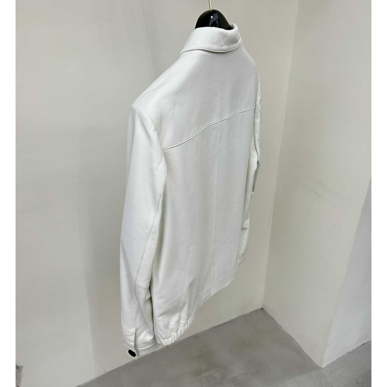 Prada Nappa Leather Blouson Jacket - DopestKickz