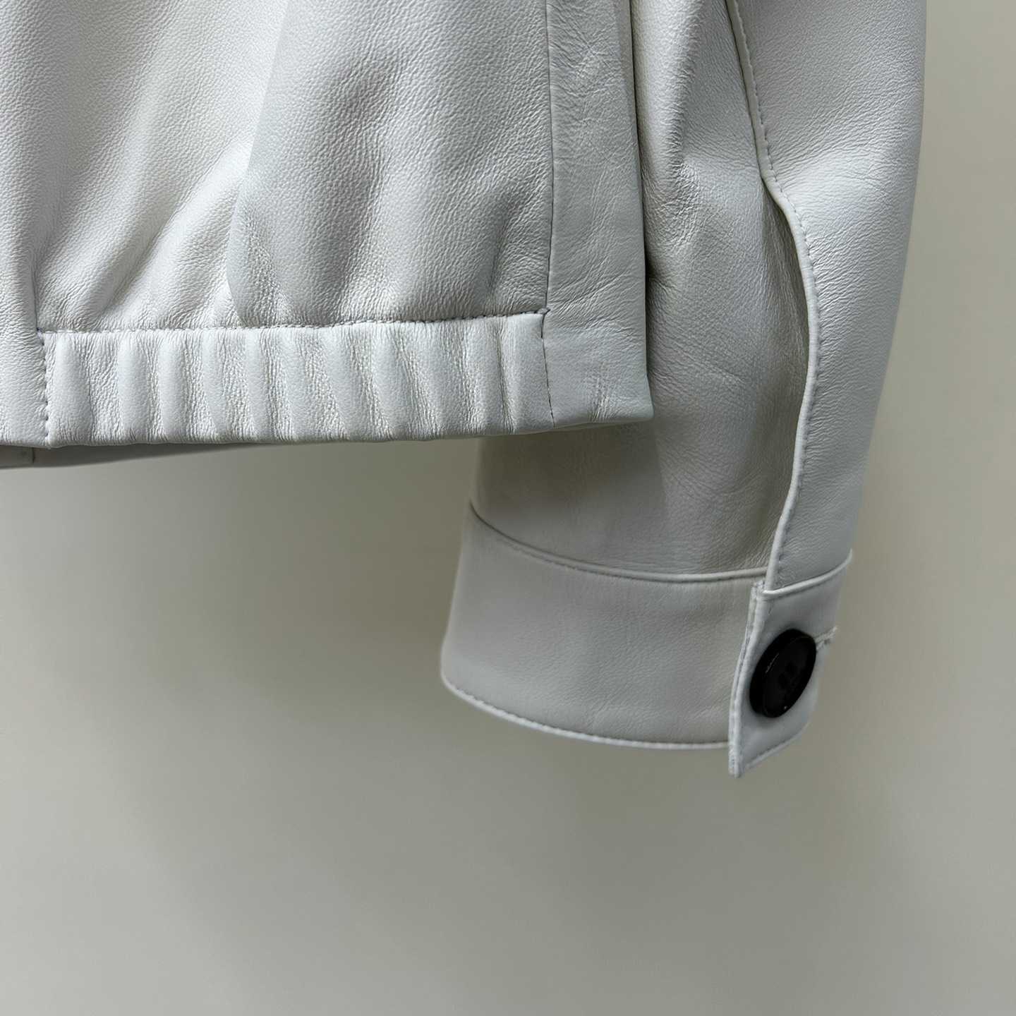 Prada Nappa Leather Blouson Jacket - DopestKickz