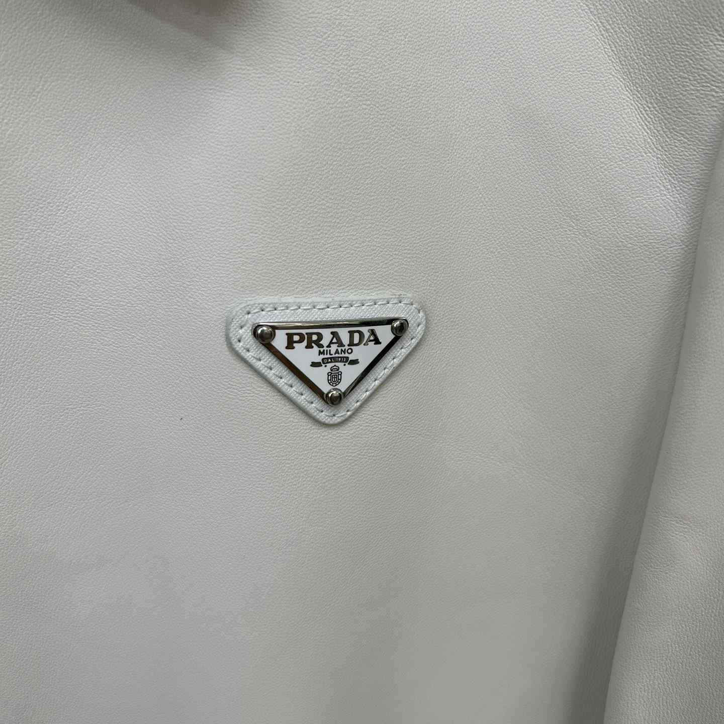 Prada Nappa Leather Blouson Jacket - DopestKickz