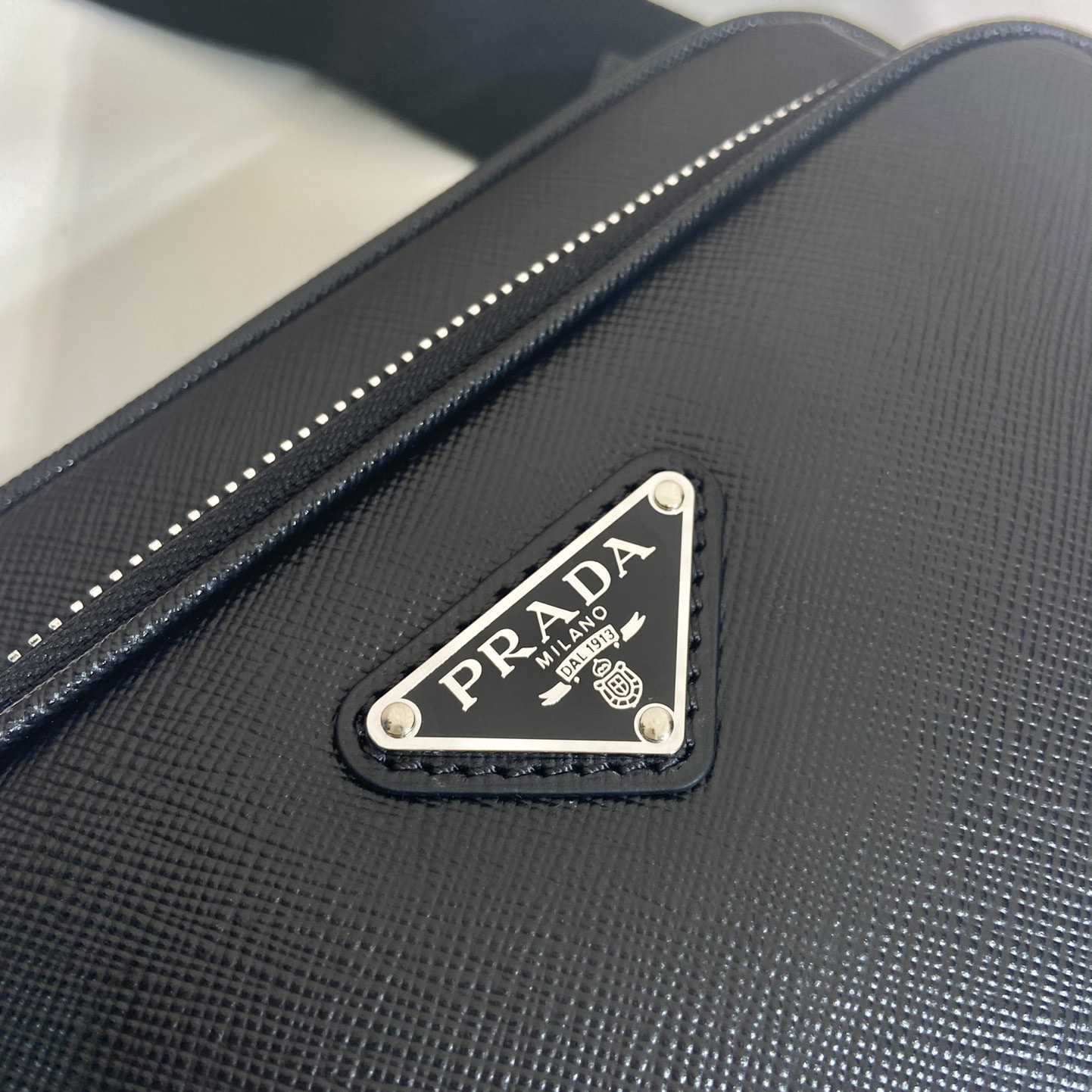 Prada Saffiano Leather Shoulder Bag - DopestKickz