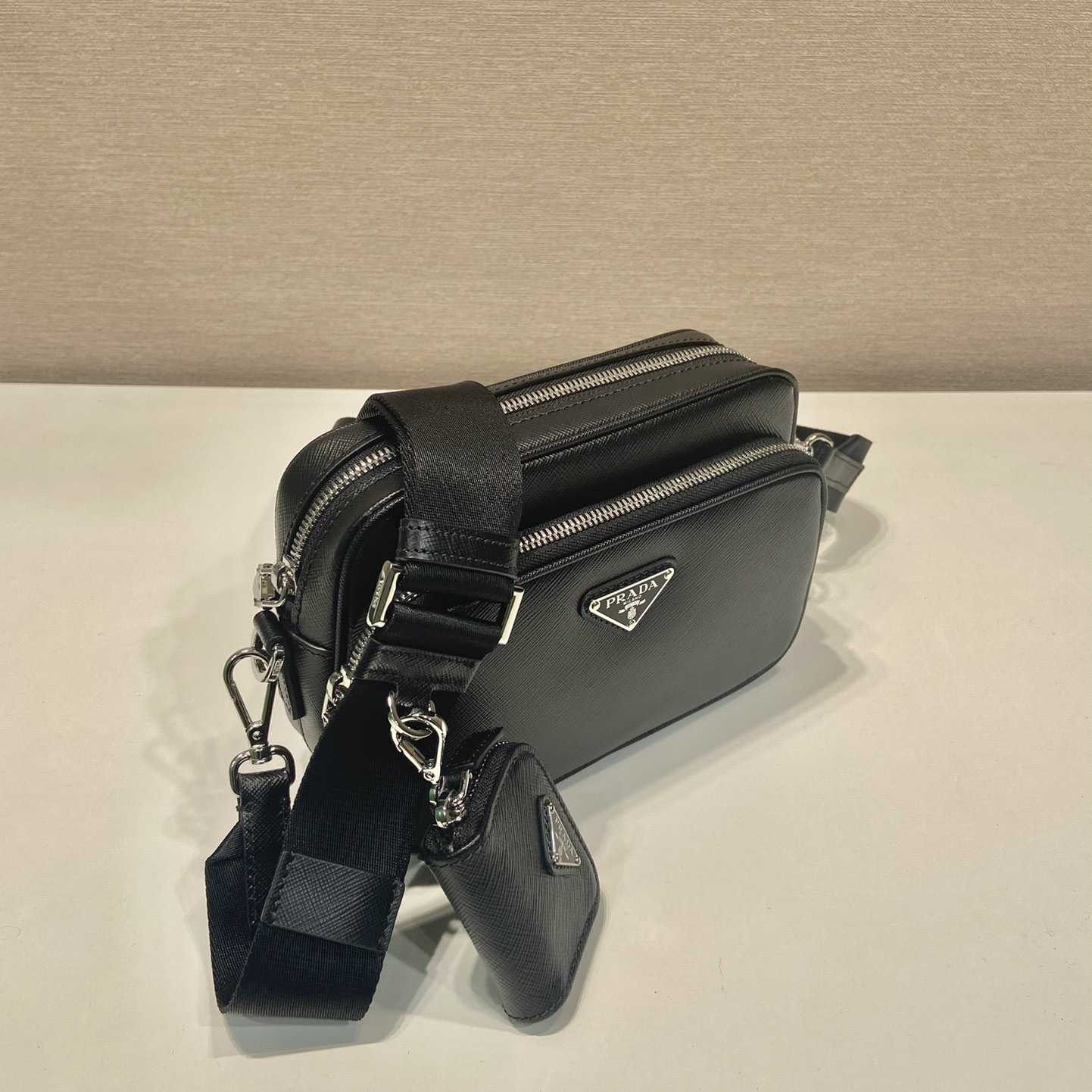 Prada Saffiano Leather Shoulder Bag - DopestKickz