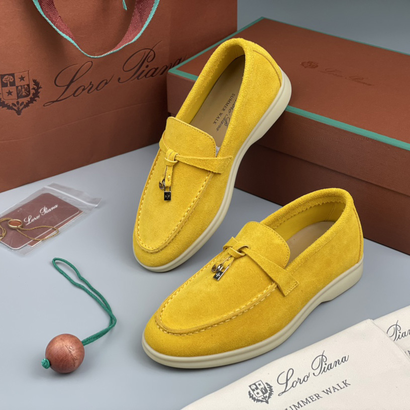 Loro Piana Women's Summer Walk Loafers - DopestKickz