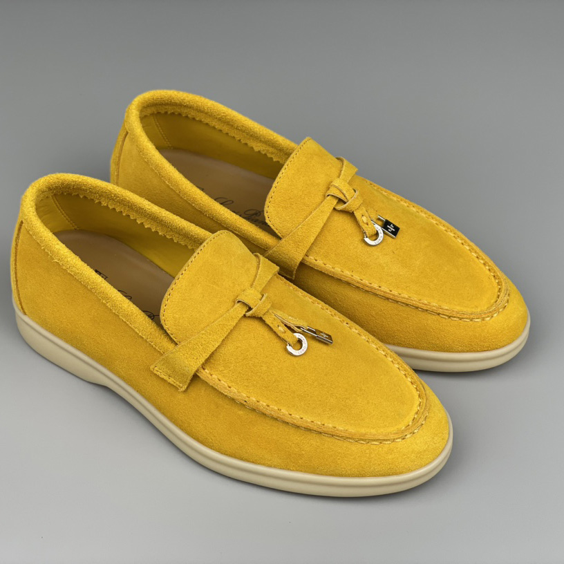 Loro Piana Women's Summer Walk Loafers - DopestKickz