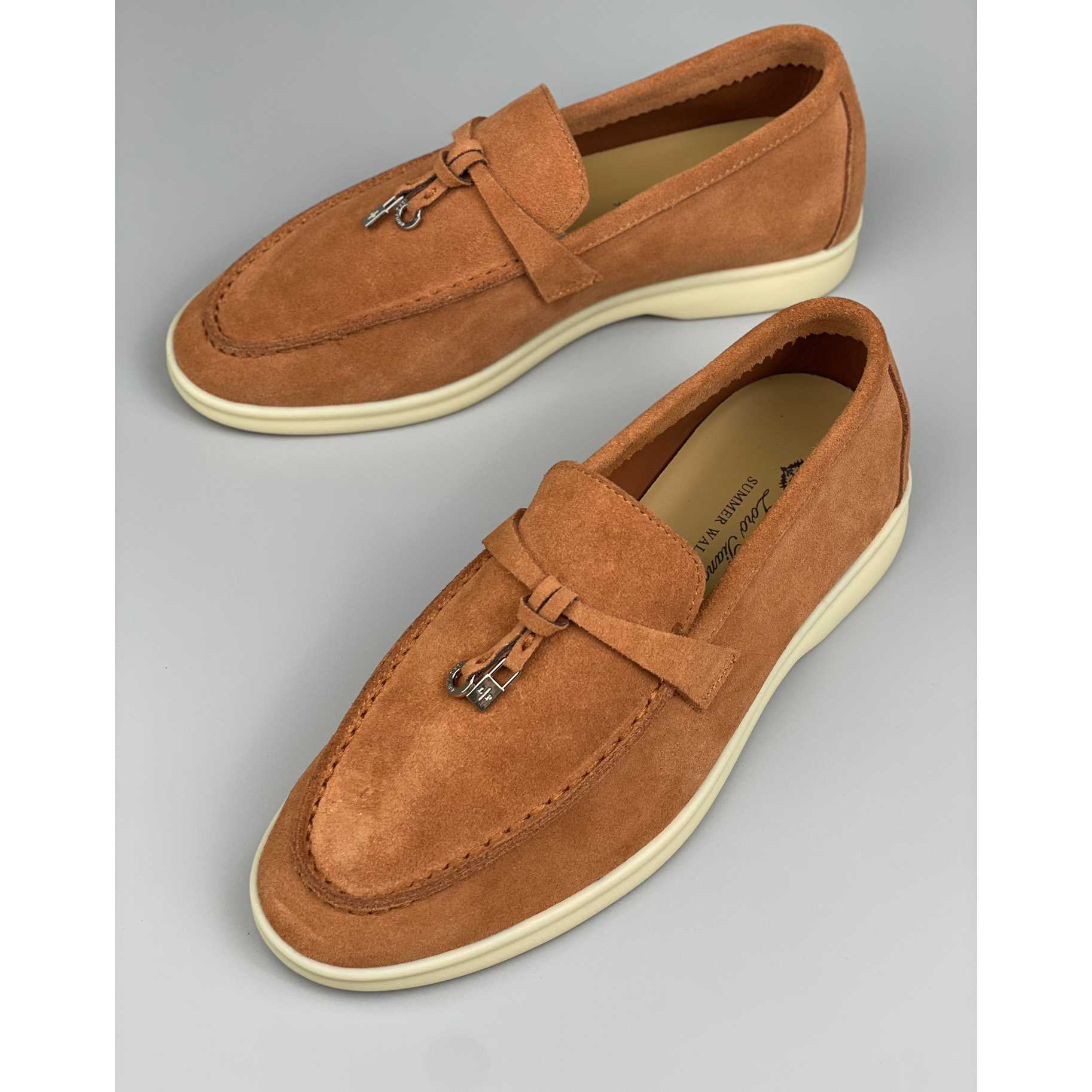 Loro Piana Women's Summer Walk Loafers - DopestKickz