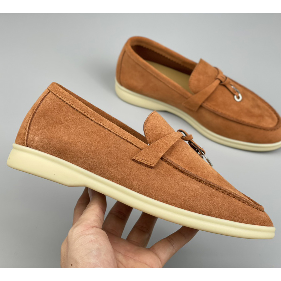 Loro Piana Women's Summer Walk Loafers - DopestKickz