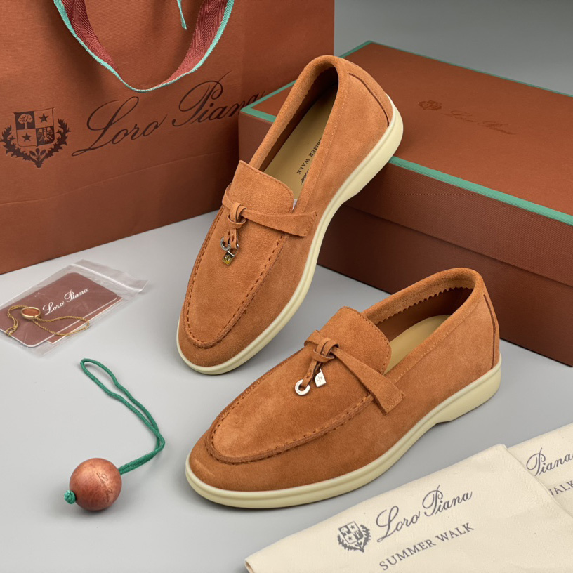 Loro Piana Women's Summer Walk Loafers - DopestKickz