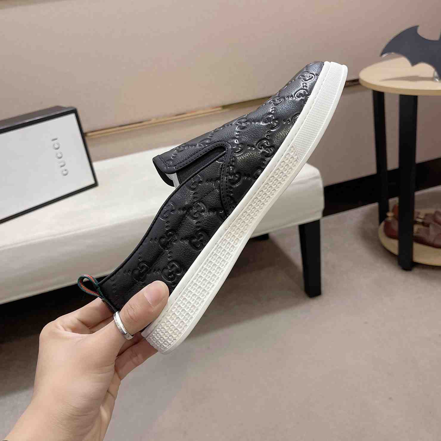 Gucci Signature Slip-on Sneakers - DopestKickz