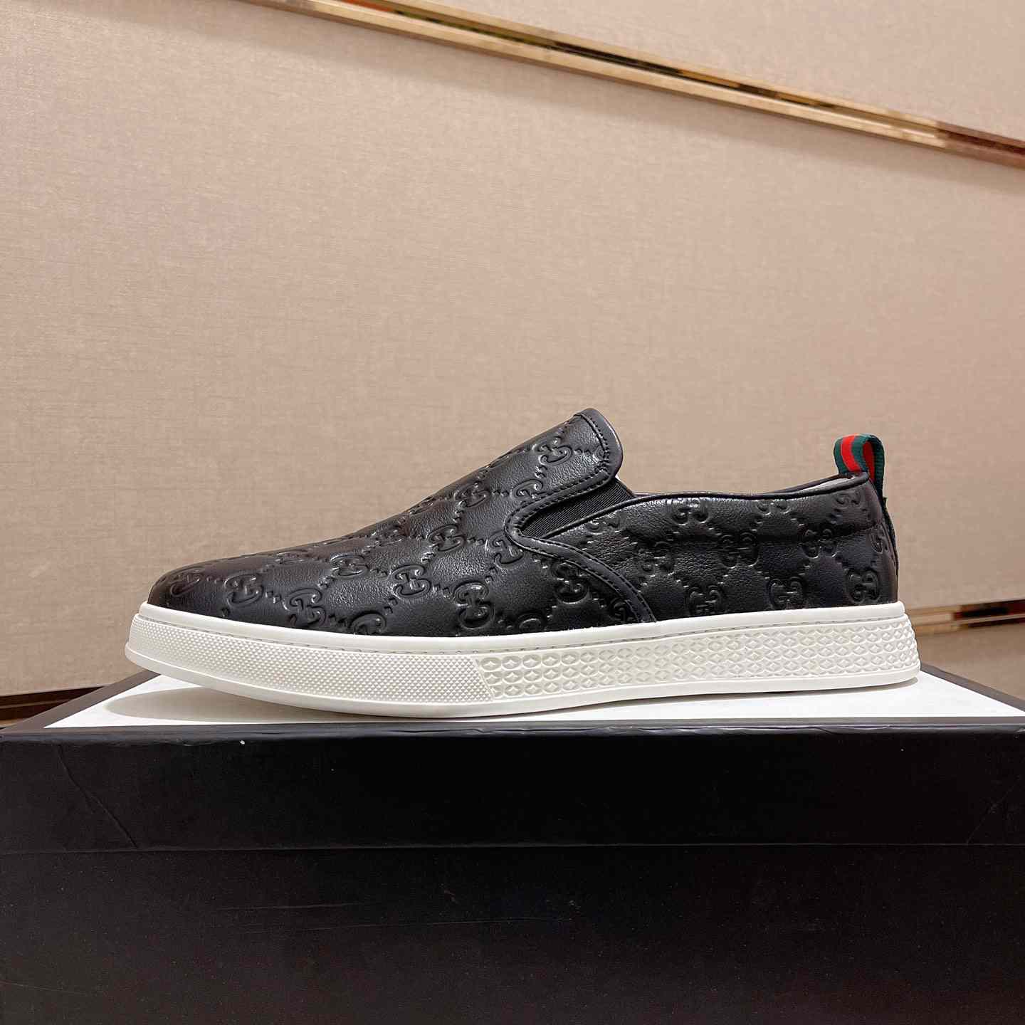 Gucci Signature Slip-on Sneakers - DopestKickz