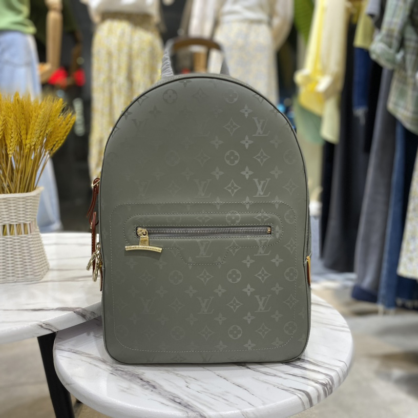 Louis Vuitton Monogram Titanium Backpack Pm Grey (32×43×13cm)  M43882 - DopestKickz