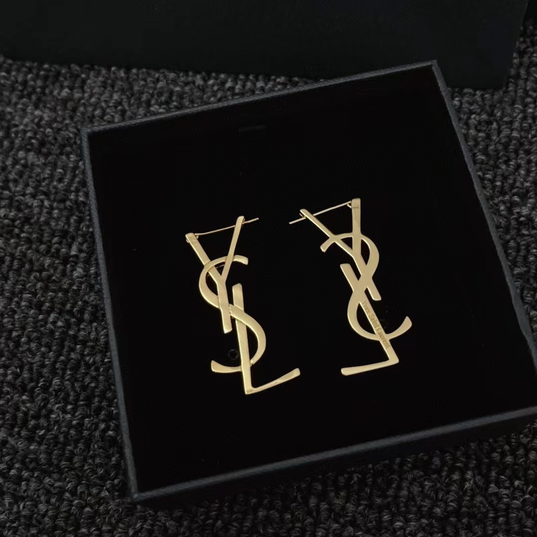 Saint Laurent YSL Earrings - DopestKickz
