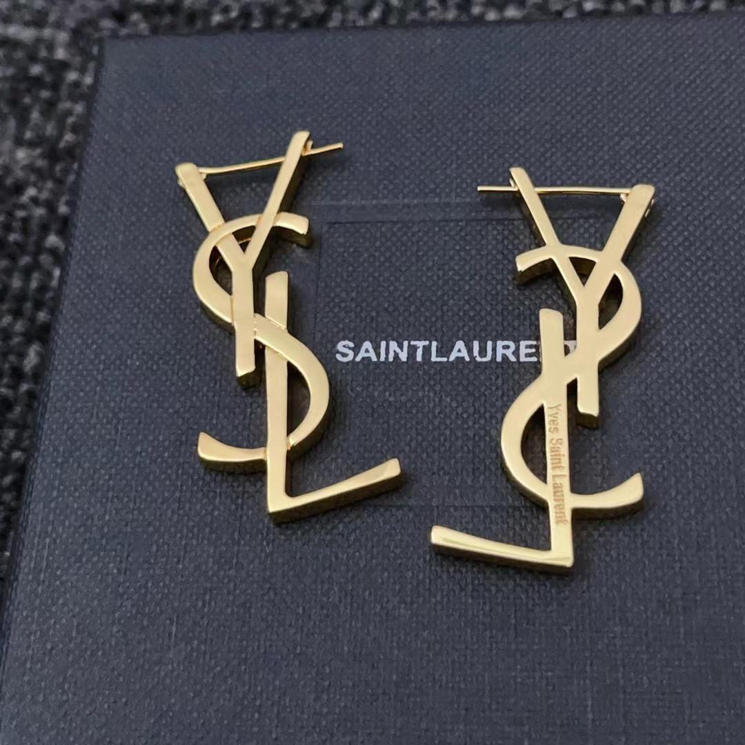 Saint Laurent YSL Earrings - DopestKickz