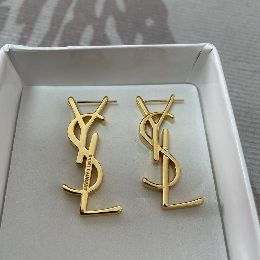 Saint Laurent YSL Earrings - DopestKickz