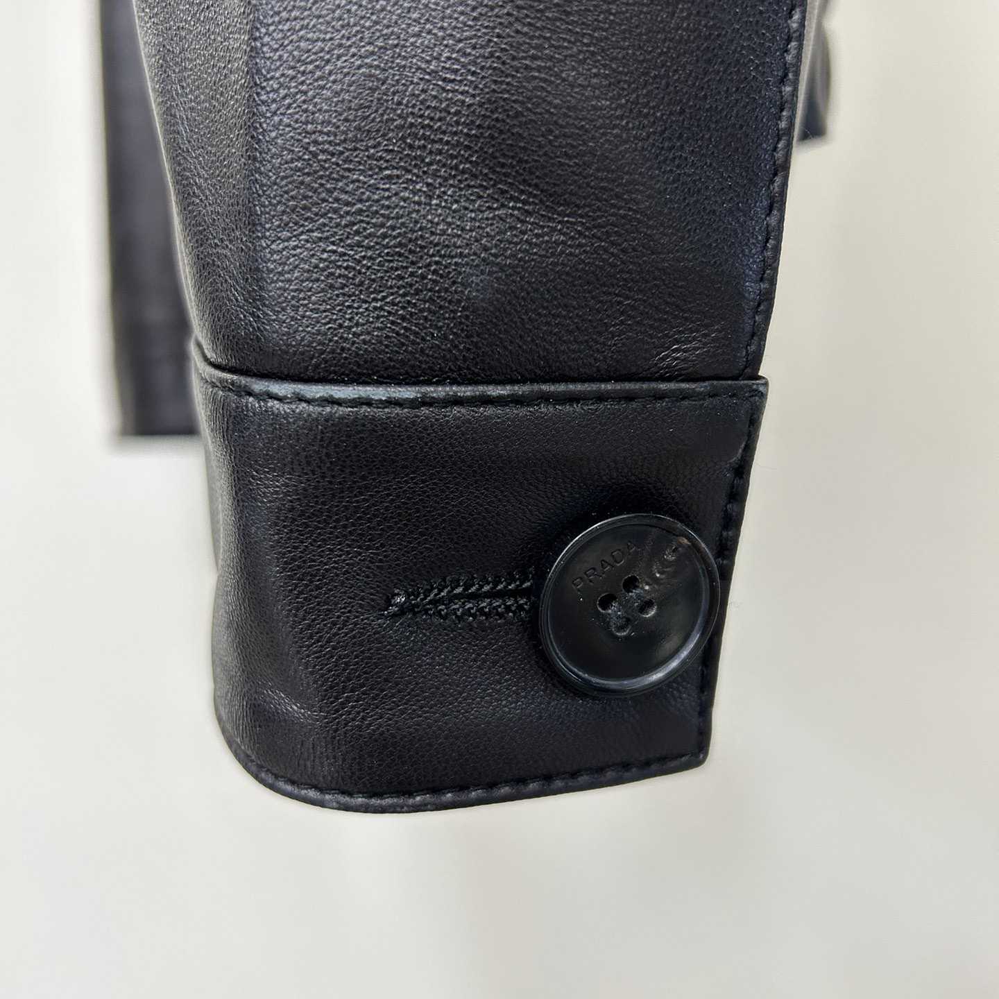 Prada Nappa Leather Blouson Jacket - DopestKickz